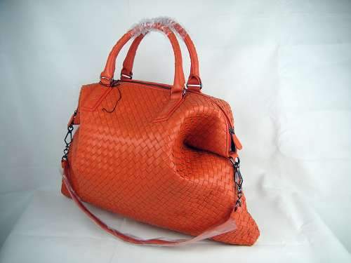 Bottega Veneta Lambskin Bag 8306 orange - Click Image to Close